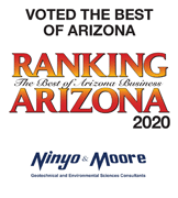Ninyo & Moore Voted the Best of Arizona
